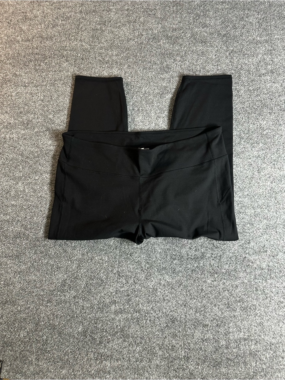 Fabletics Purelux Black High-Rise Performance Cropped Leggings